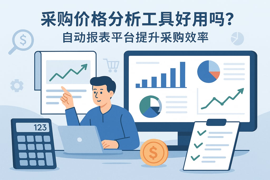 采购价格分析工具好用吗？自动报表平台提升采购效率