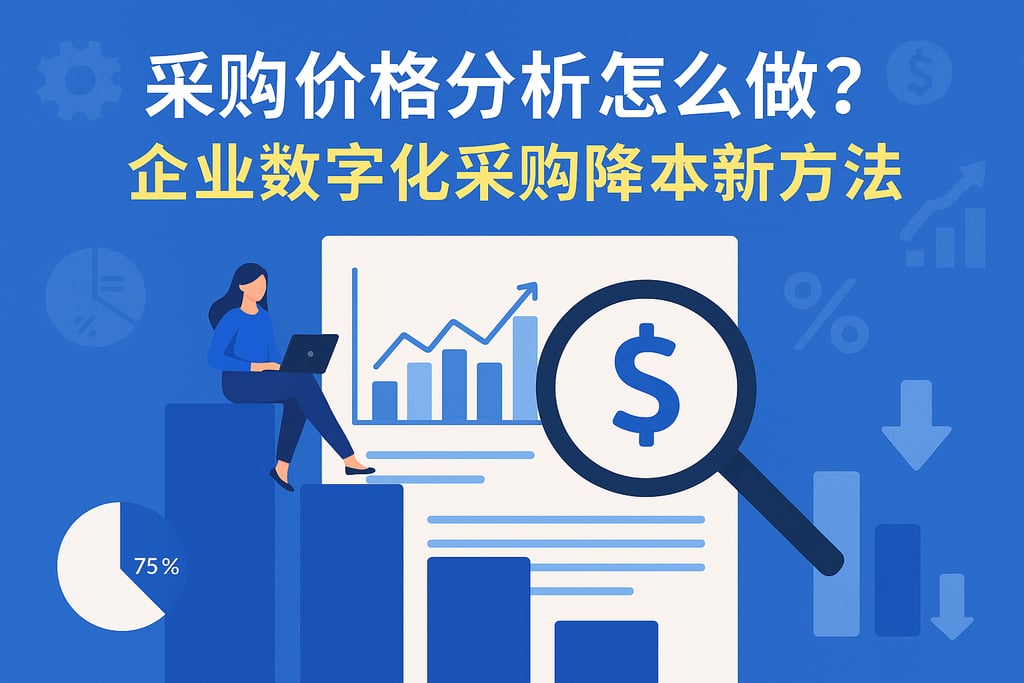 采购价格分析怎么做？企业数字化采购降本新方法
