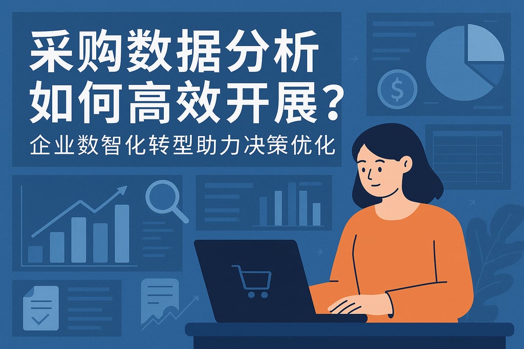 采购数据分析如何高效开展？企业数字化转型助力决策优化
