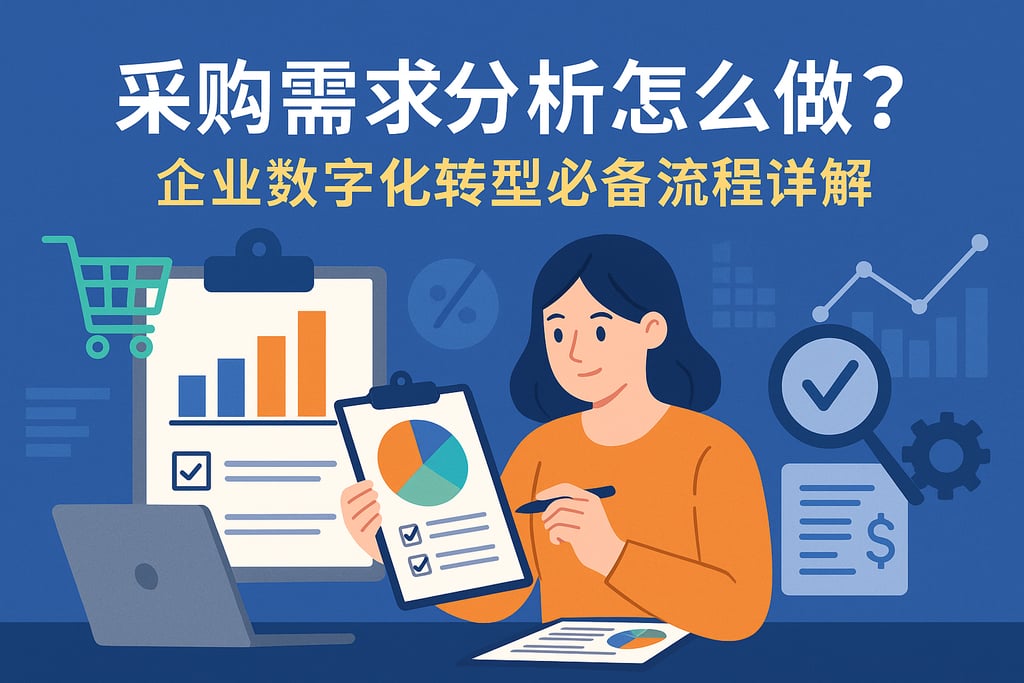 采购需求分析怎么做？企业数字化转型必备流程详解
