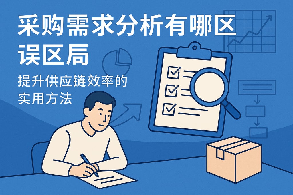 采购需求分析有哪些误区？提升供应链效率的实用方法