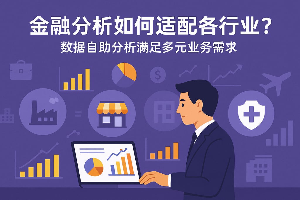 金融分析如何适配各行业？数据自助分析满足多元业务需求