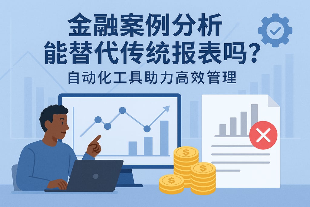金融案例分析能替代传统报表吗？自动化工具助力高效管理