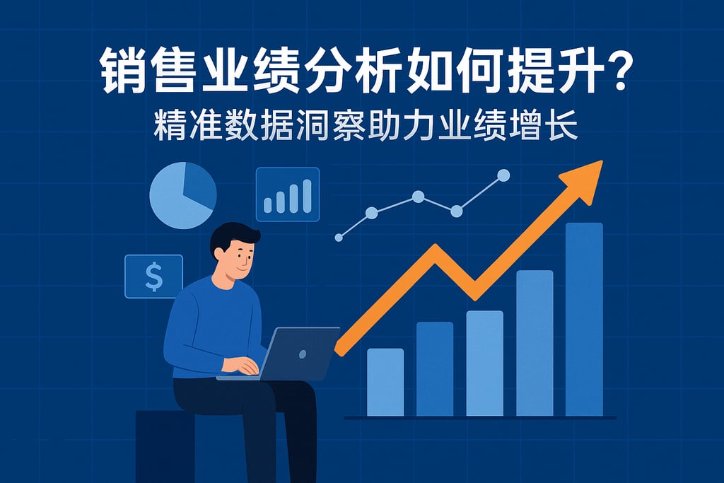 销售业绩分析如何提升？精准数据洞察助力业绩增长