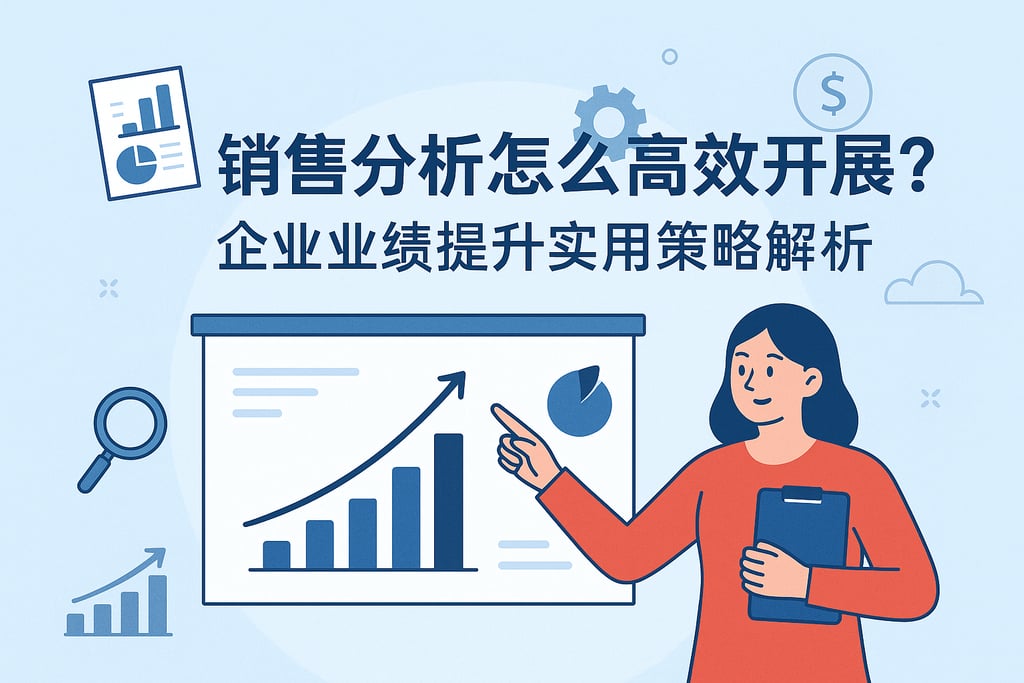 销售分析怎么高效开展？企业业绩提升实用策略解析