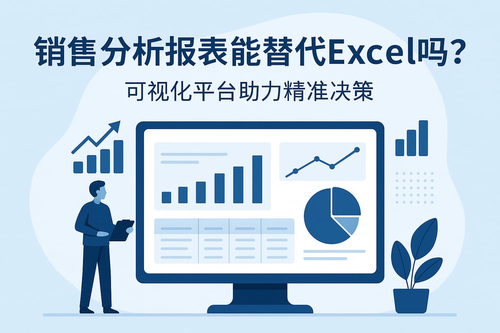 销售分析报表能替代Excel吗？可视化平台助力精准决策