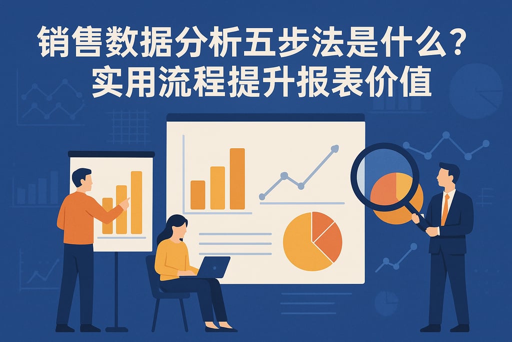 销售数据分析五步法是什么？实用流程提升报表价值