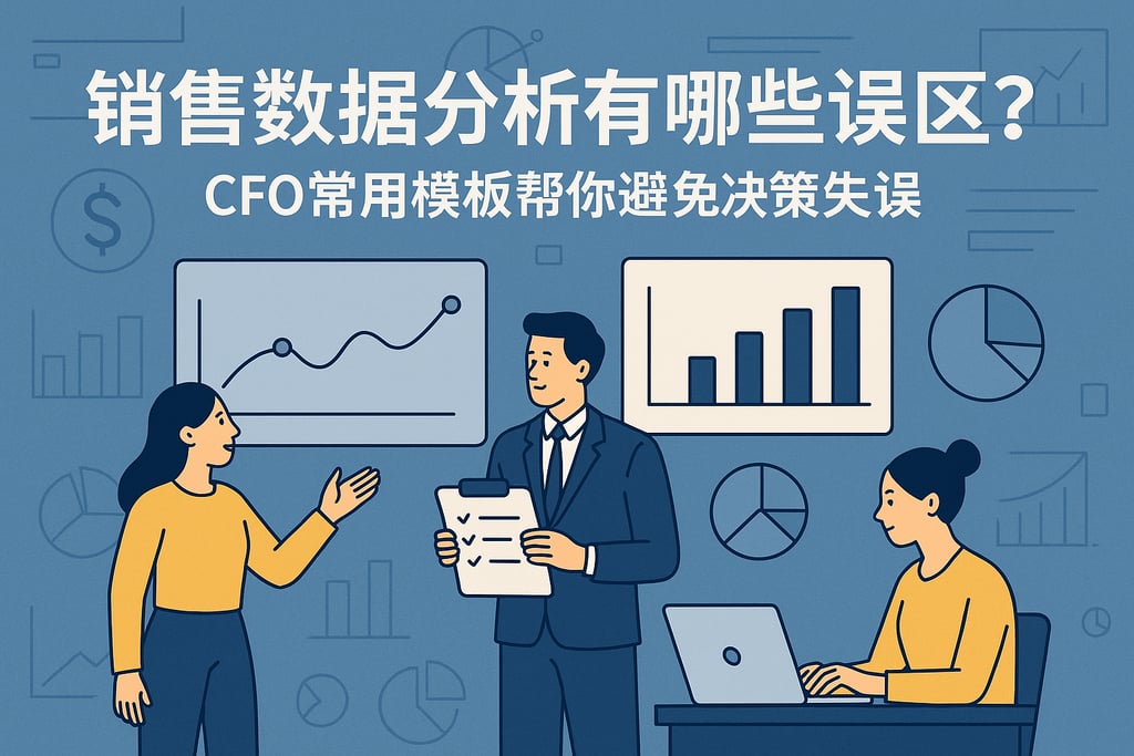 销售数据分析有哪些误区？CFO常用模板帮你避免决策失误