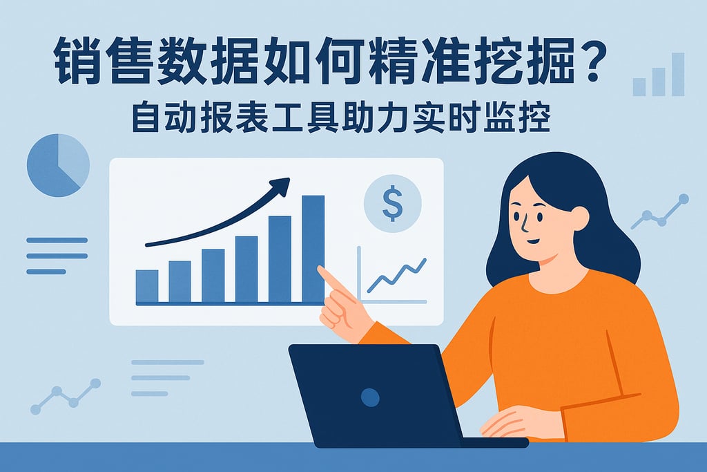销售数据如何精准挖掘？自动报表工具助力实时监控