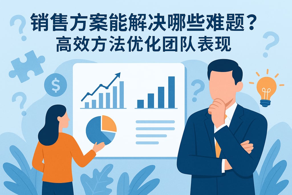 销售方案能解决哪些难题？高效方法优化团队表现