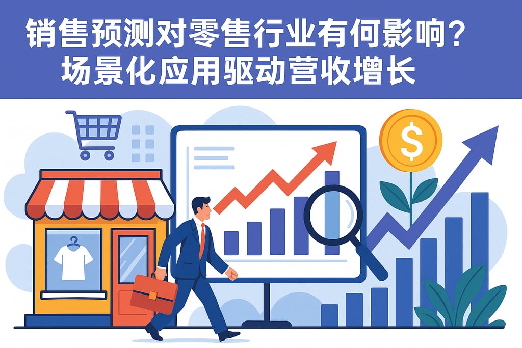 销售预测对零售行业有何影响？场景化应用驱动营收增长