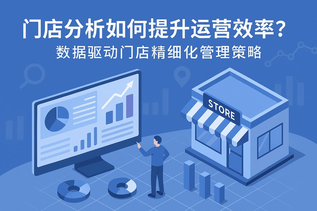 门店分析如何提升运营效率？数据驱动门店精细化管理策略
