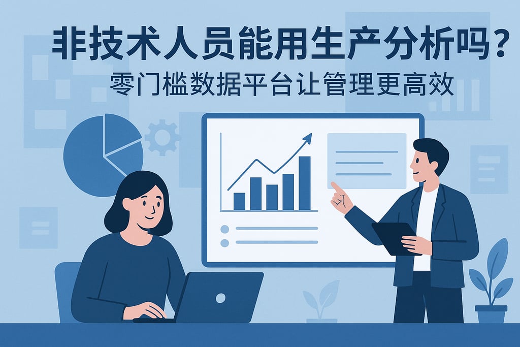 非技术人员能用生产分析吗？零门槛数据平台让管理更高效