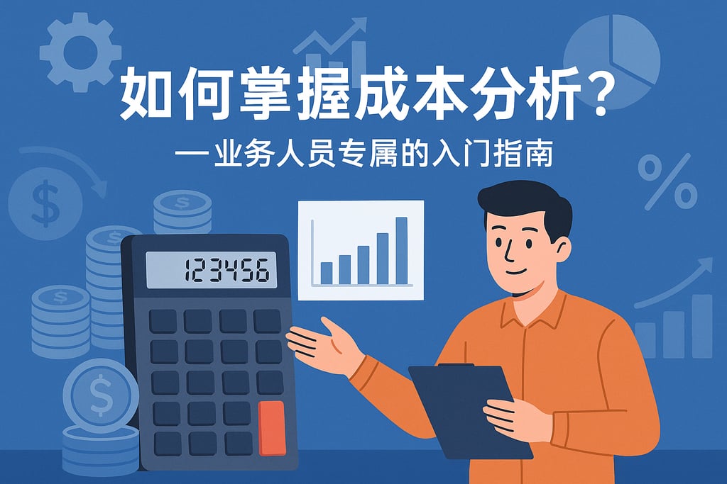 非技术岗位如何掌握成本分析？业务人员专属的入门指南