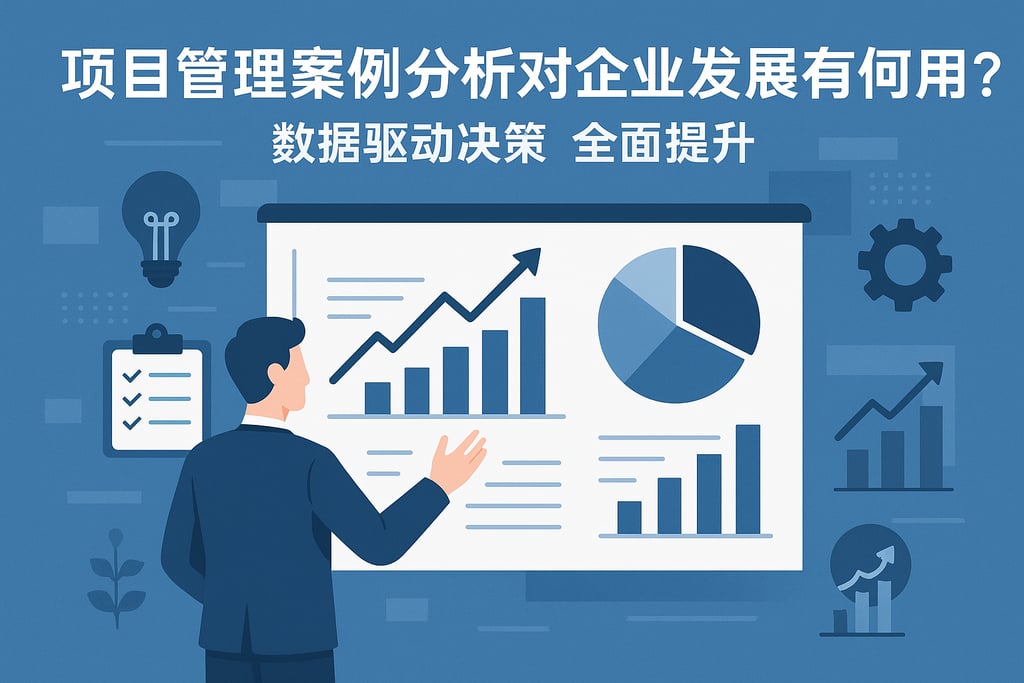 项目管理案例分析对企业发展有何作用？数据驱动决策全面提升
