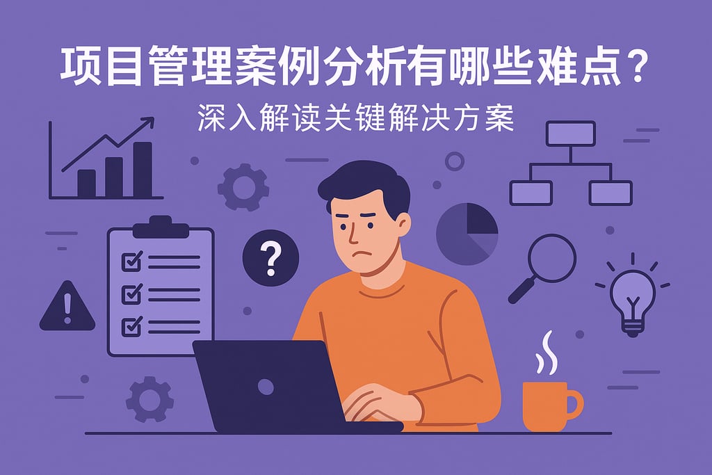 项目管理案例分析有哪些难点？深入解读关键解决方案