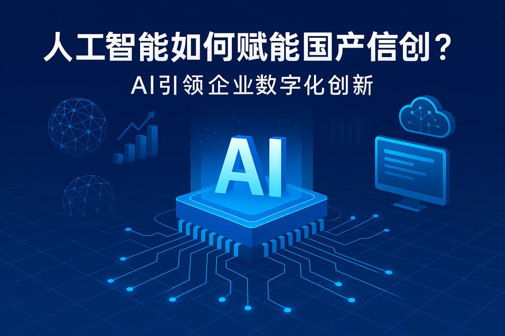 人工智能如何赋能国产信创?AI引领企业数字化创新 - FineBI数据分析知识库