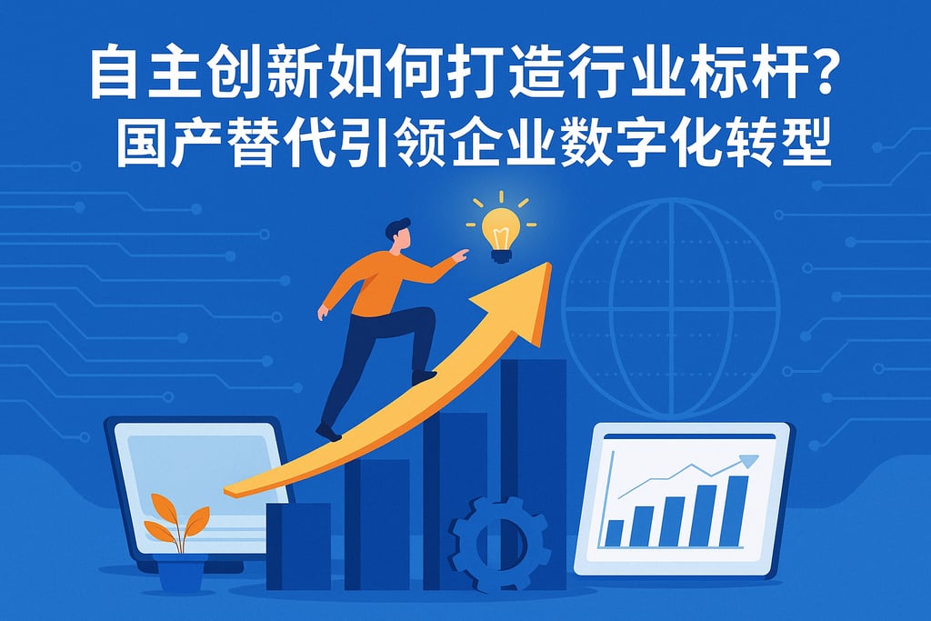自主创新如何打造行业标杆?国产替代引领企业数字化转型 - FineBI数据分析知识库