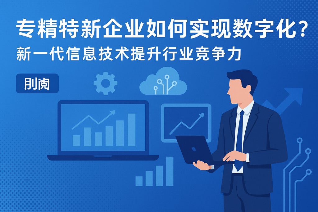 专精特新企业如何实现数字化？新一代信息技术提升行业竞争力