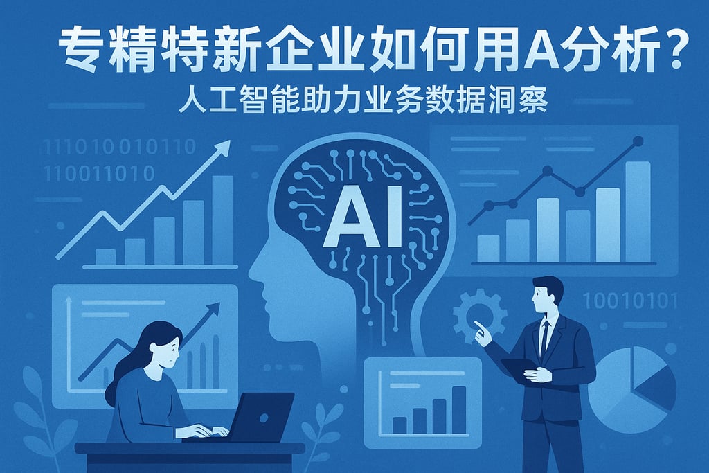 专精特新企业如何用AI分析？人工智能助力业务数据洞察