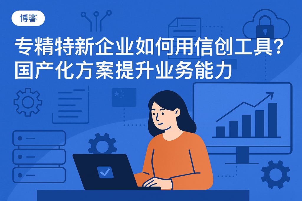 专精特新企业如何用信创工具？国产化方案提升业务能力