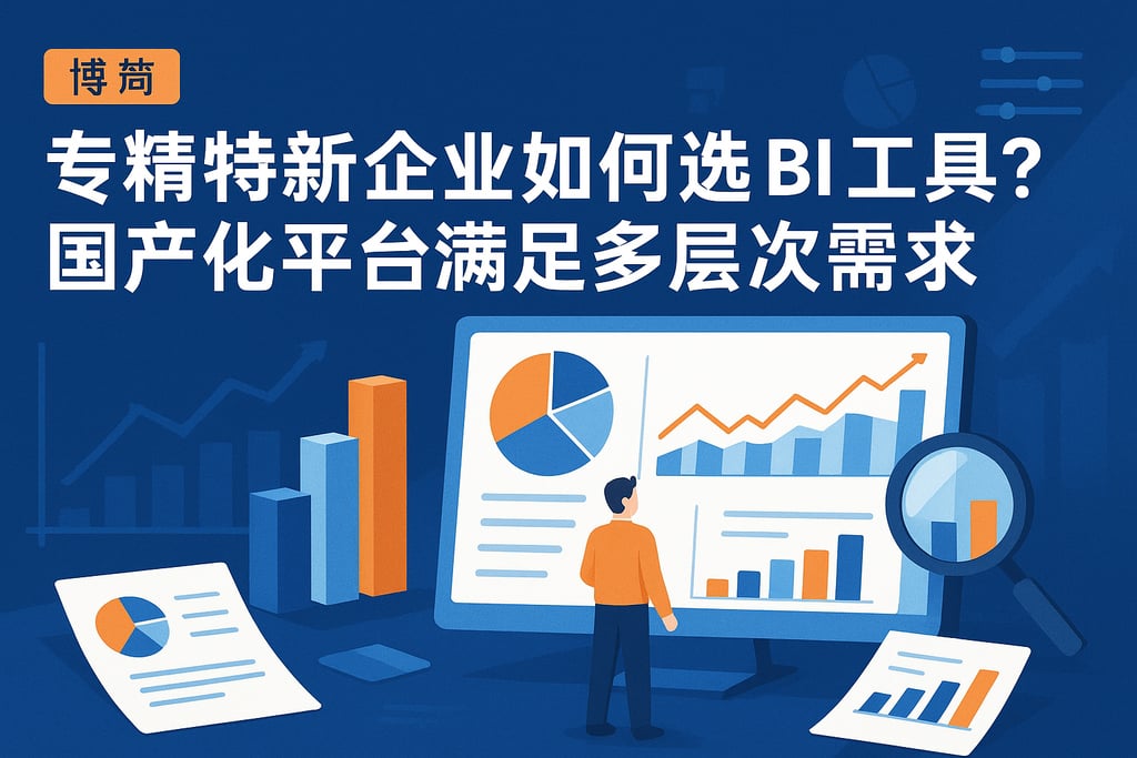 专精特新企业如何选BI工具？国产化平台满足多层次需求