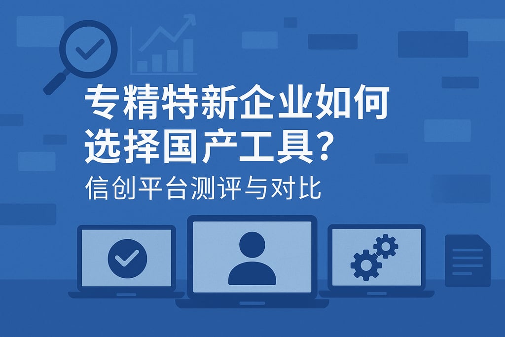 专精特新企业如何选择国产工具？信创平台测评与对比
