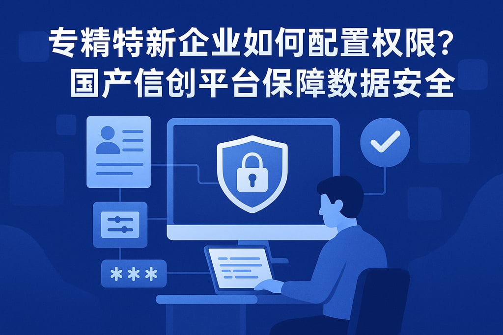 专精特新企业如何配置权限？国产信创平台保障数据安全