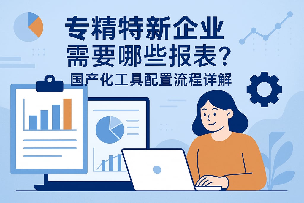 专精特新企业需要哪些报表？国产化工具配置流程详解