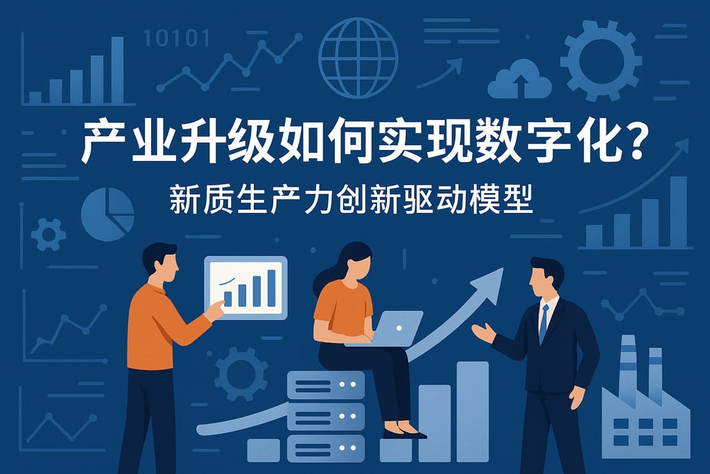 产业升级如何实现数字化？新质生产力创新驱动模型