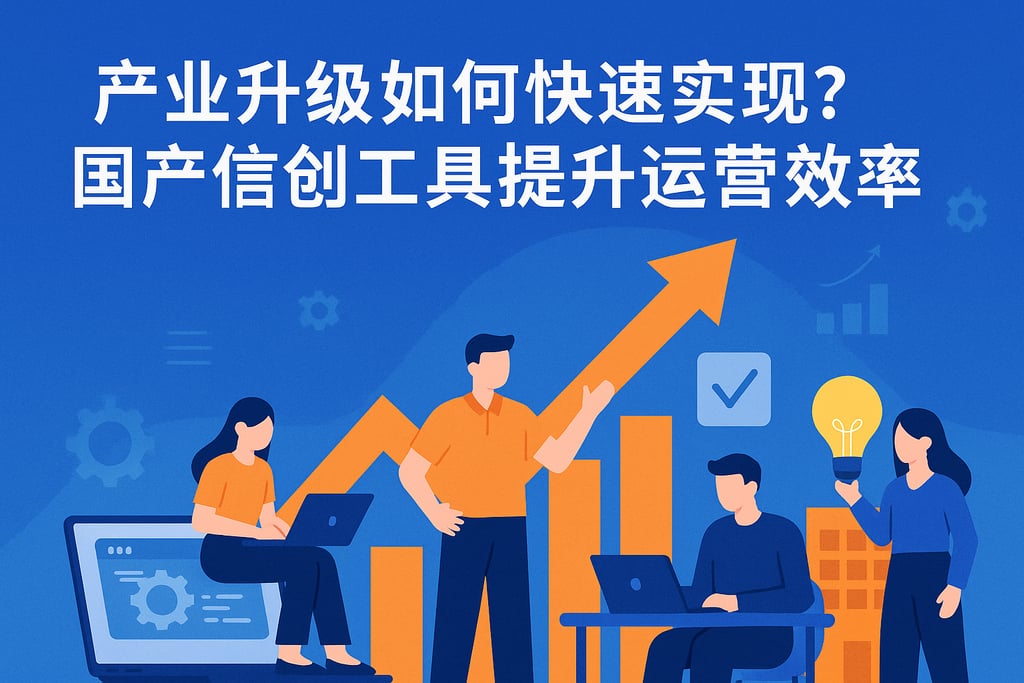 产业升级如何快速实现？国产信创工具提升运营效率