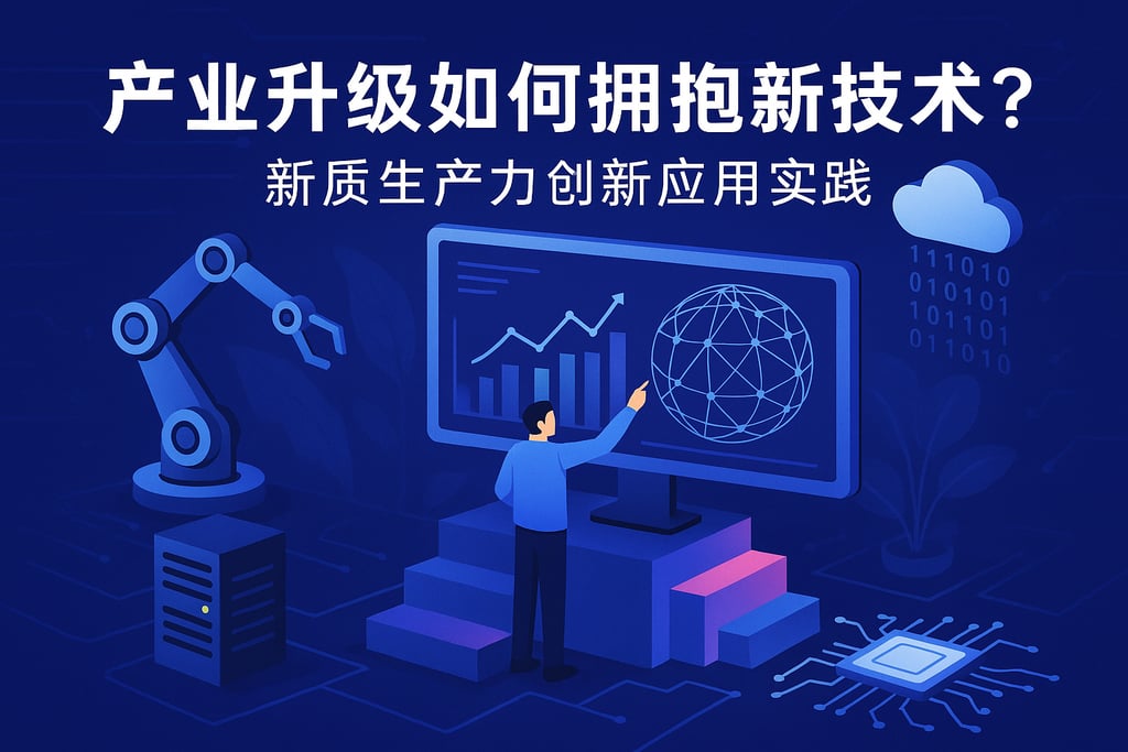 产业升级如何拥抱新技术？新质生产力创新应用实践