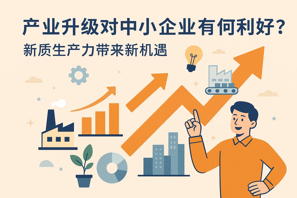 产业升级对中小企业有何利好？新质生产力带来新机遇