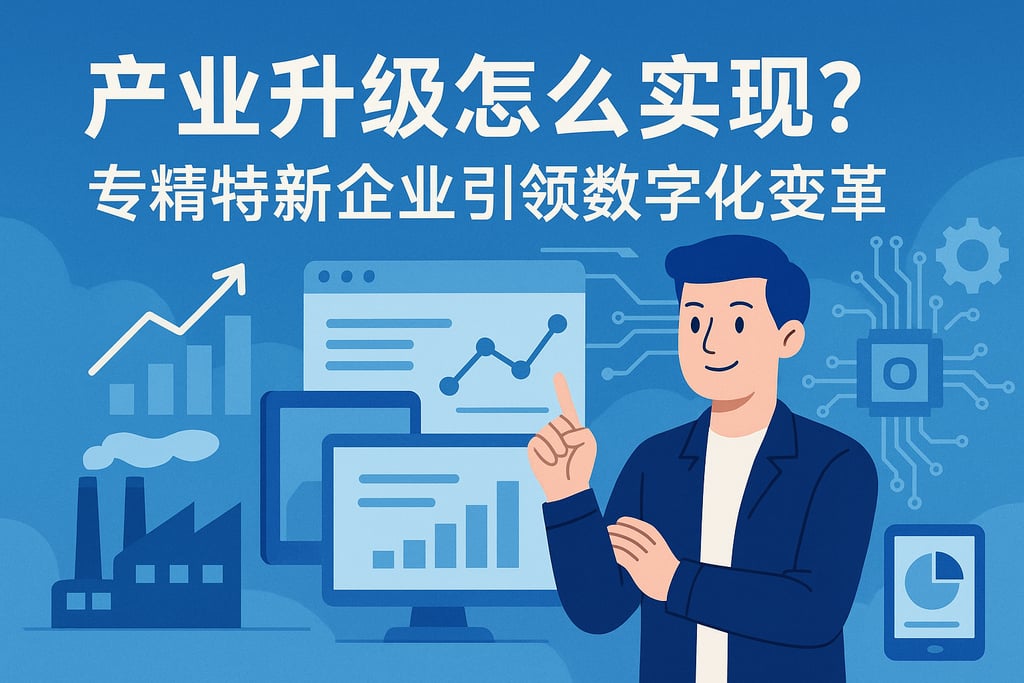 产业升级怎么实现？专精特新企业引领数字化变革