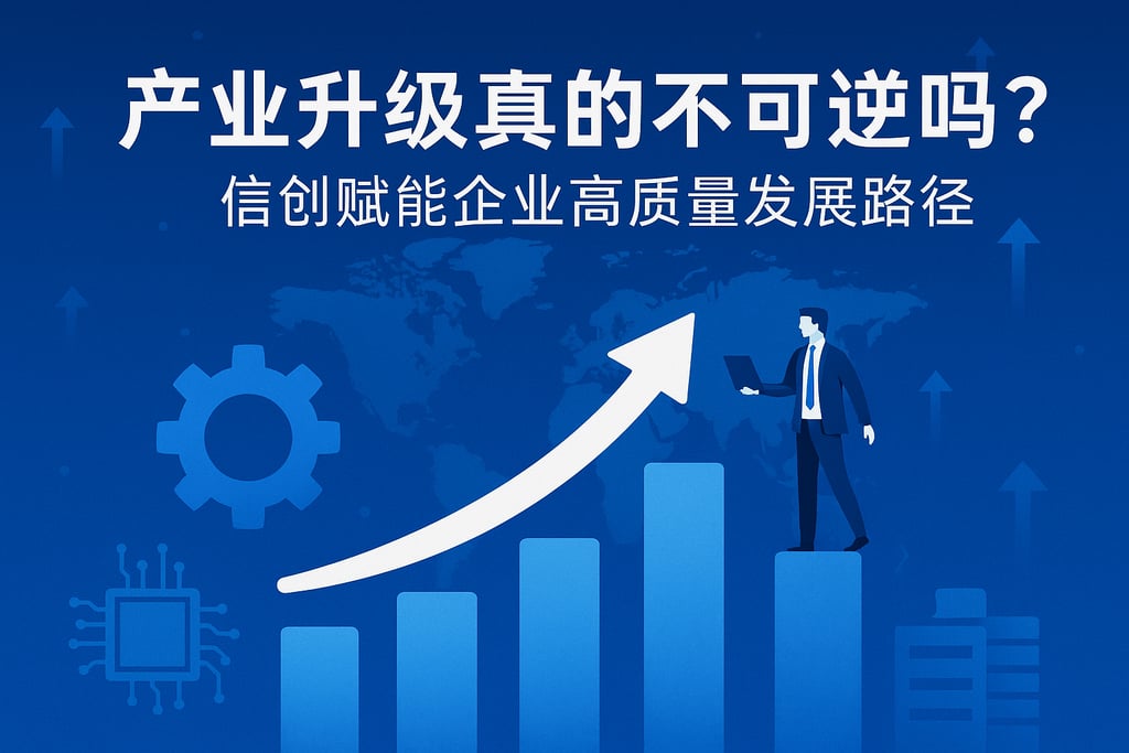 产业升级真的不可逆吗？信创赋能企业高质量发展路径