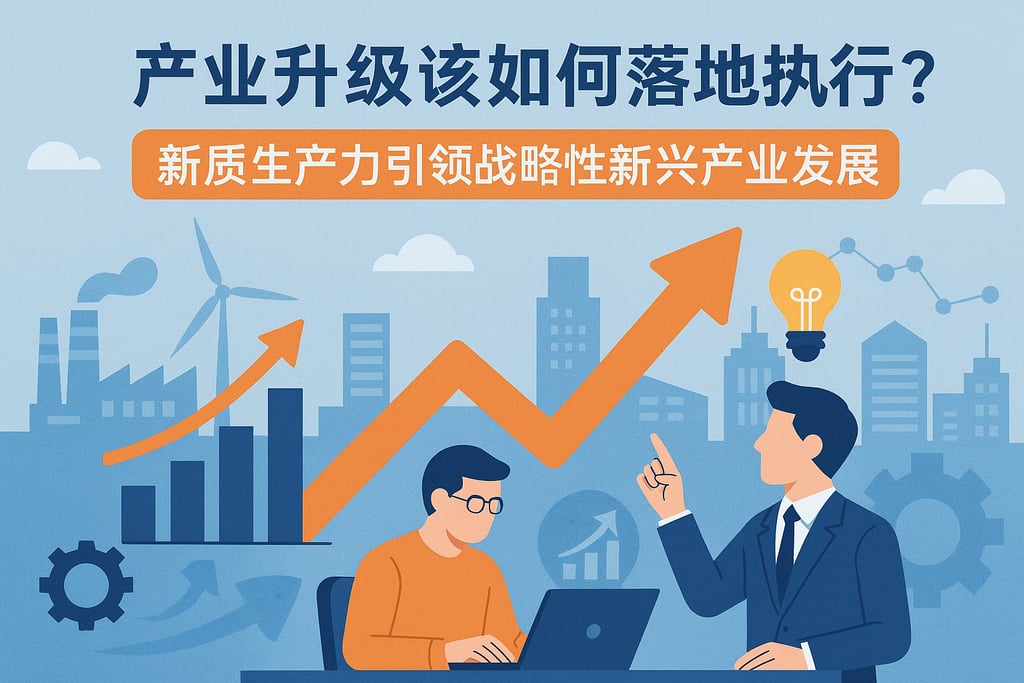 产业升级该如何落地执行？新质生产力引领战略性新兴产业发展