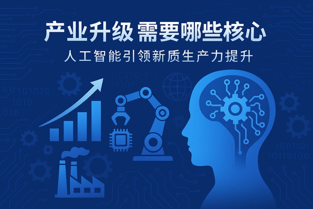 产业升级需要哪些核心技术？人工智能引领新质生产力提升