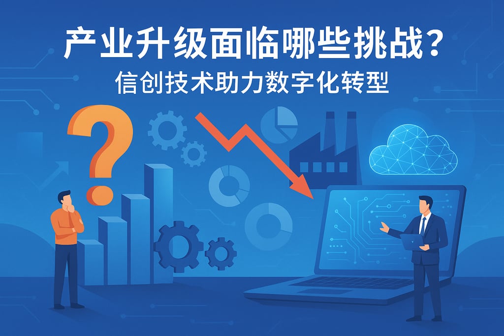 产业升级面临哪些挑战？信创技术助力数字化转型