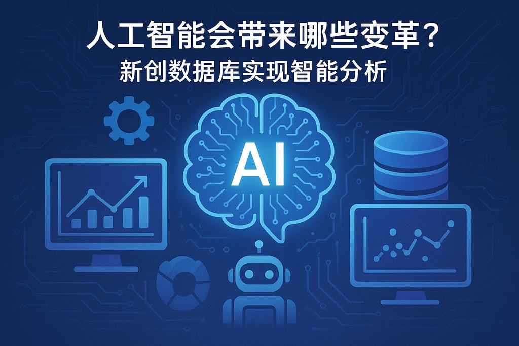 人工智能会带来哪些变革？新创数据库实现智能分析