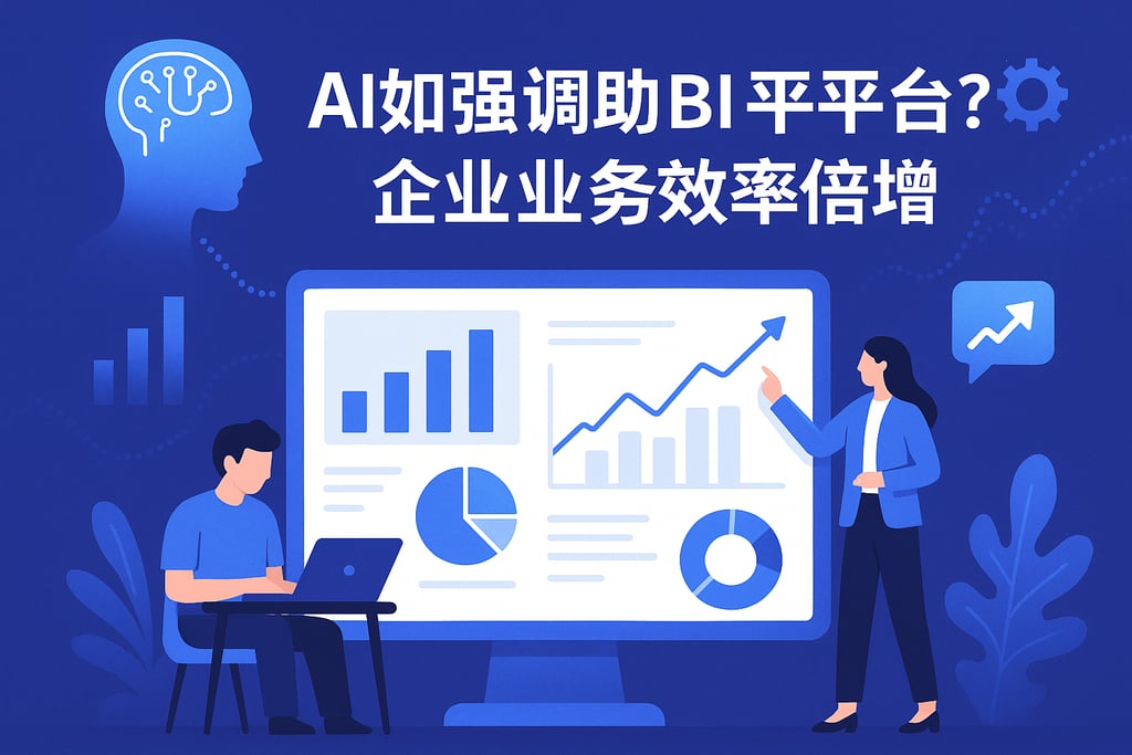 人工智能如何提升国产BI平台？企业业务分析效率倍增