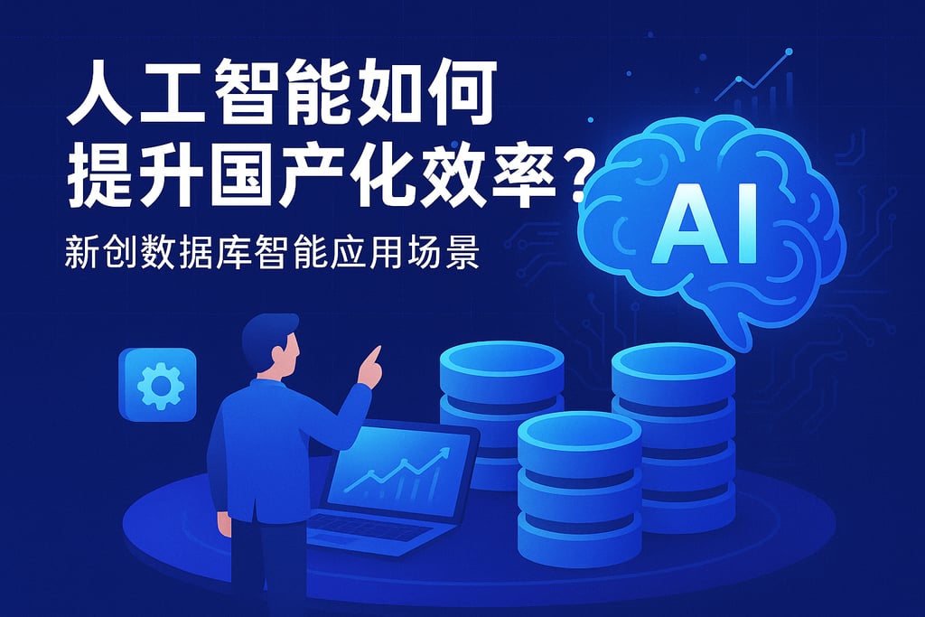 人工智能如何提升国产化效率？新创数据库智能应用场景