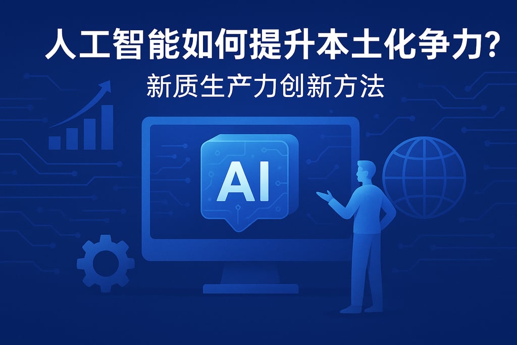 人工智能如何提升本土化竞争力？新质生产力创新方法