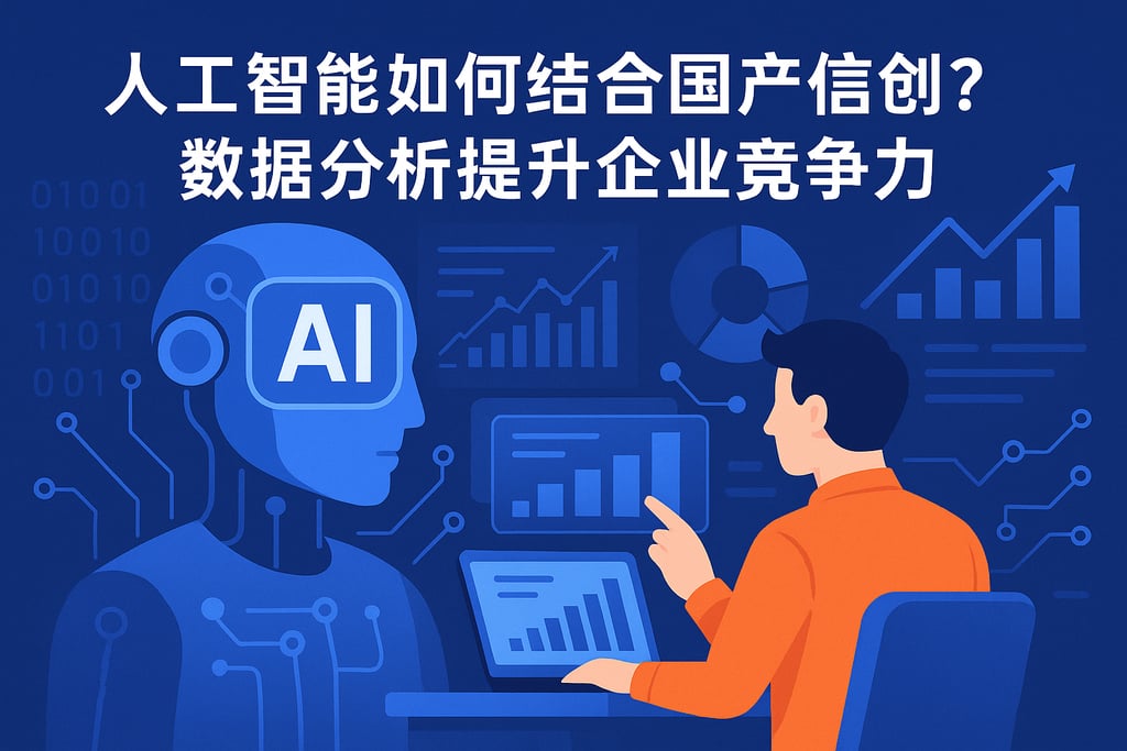 人工智能如何结合国产信创？数据分析提升企业竞争力