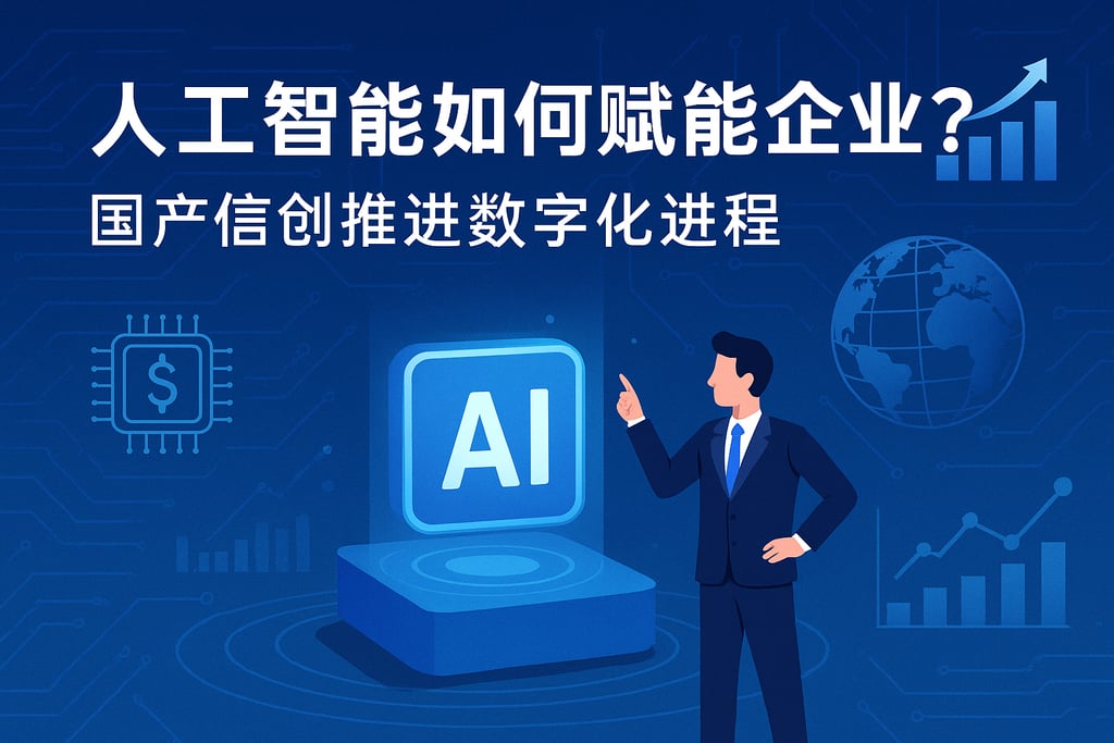 人工智能如何赋能企业？国产信创推动数字化进程