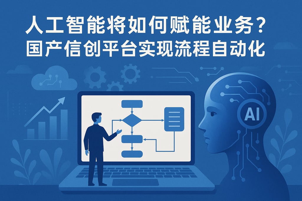 人工智能将如何赋能业务？国产信创平台实现流程自动化