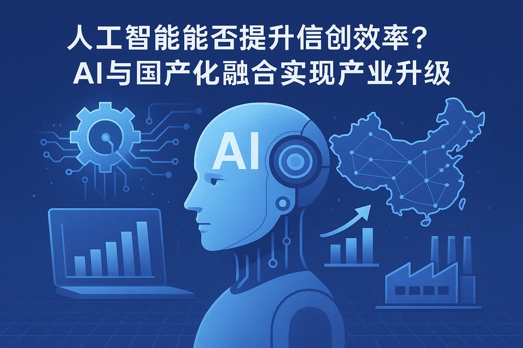 人工智能能否提升信创效率？AI与国产化融合实现产业升级
