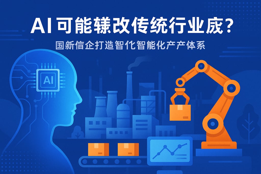 人工智能能否改变传统行业？国产信创打造智能化生产体系
