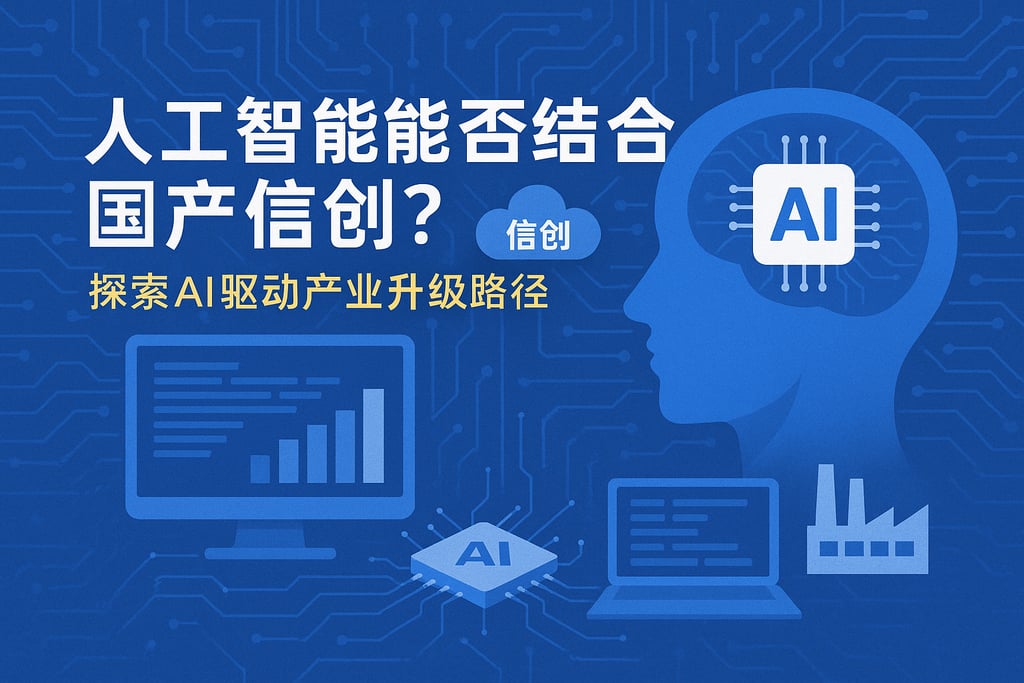 人工智能能否结合国产信创？探索AI驱动产业升级路径