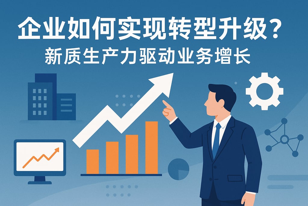 企业如何实现转型升级？新质生产力驱动业务增长