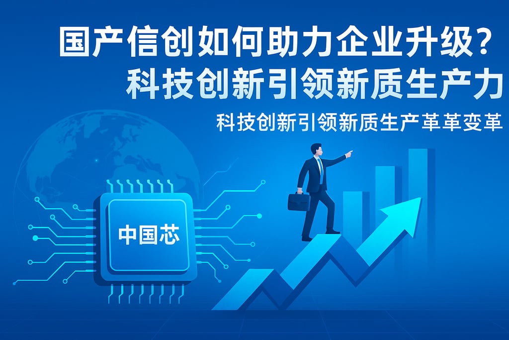 国产信创如何助力企业升级？科技创新引领新质生产力变革